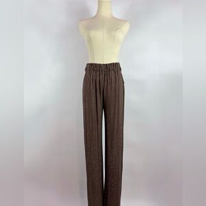 Gucci Resort 2014 Silk Crystal Embellished Pants